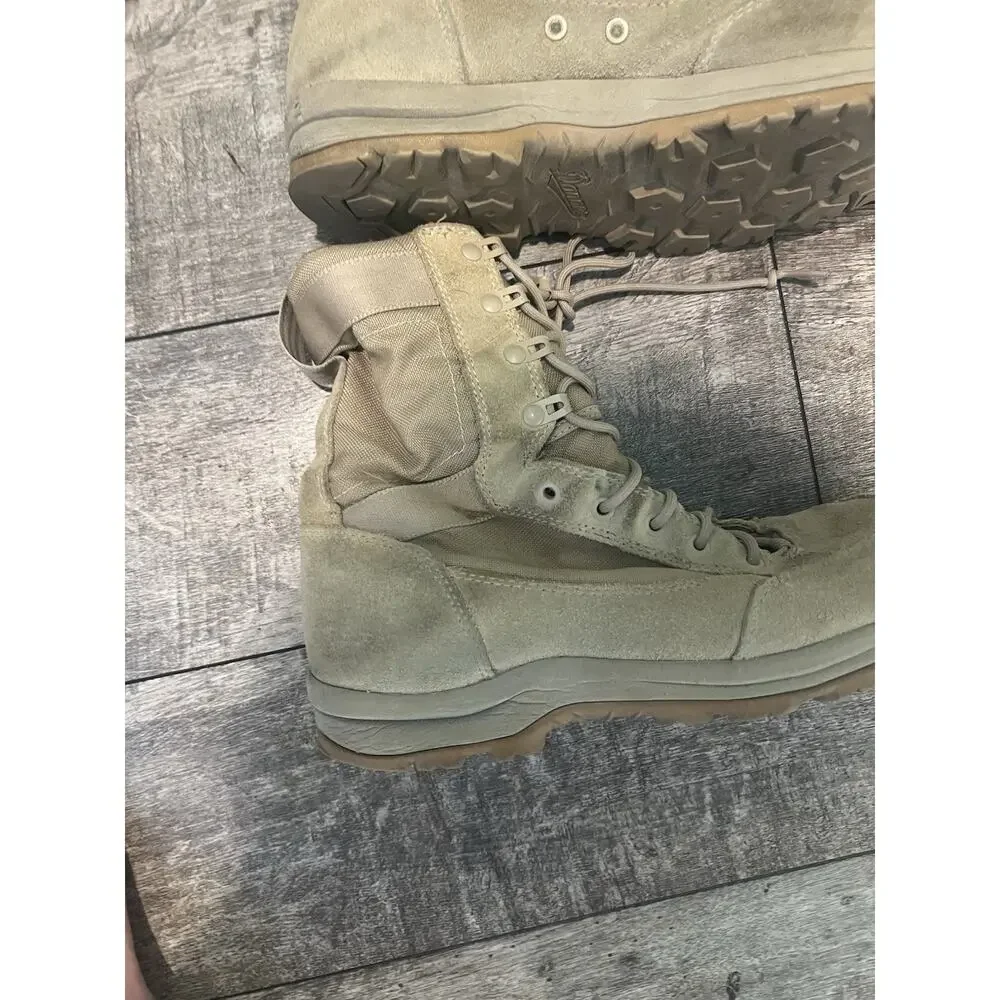 Danner Desert TFX Tan Leather Combat Tactical Boots Men's Size 11 EE Wide